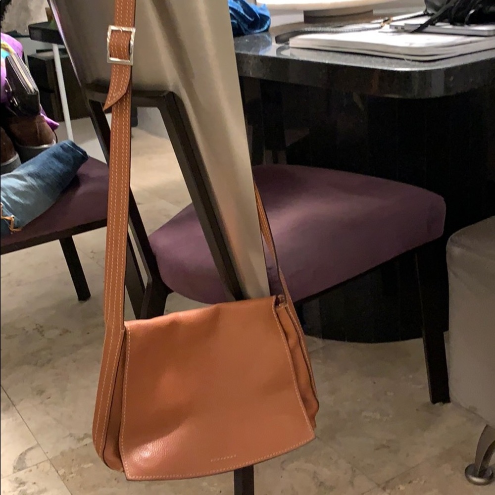 Super Nice Carmel Colored cross over saddle bag